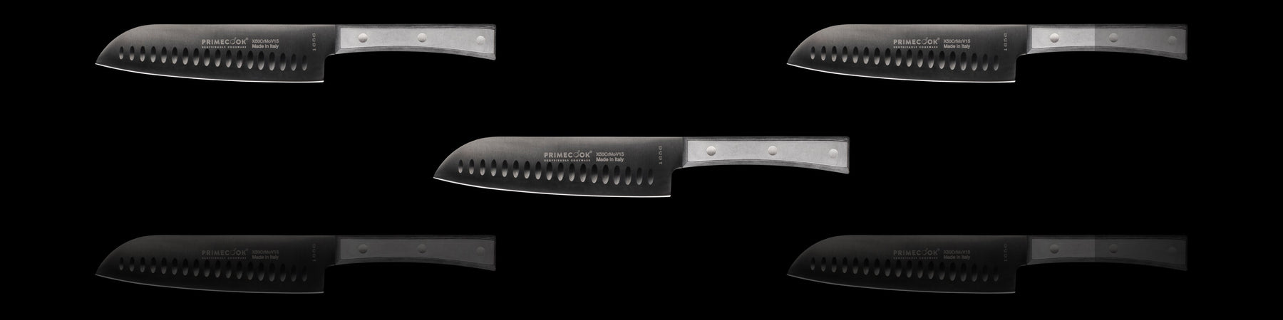 Primecook presenta: il nuovo coltello professionale Santoku Olivato 18 cm