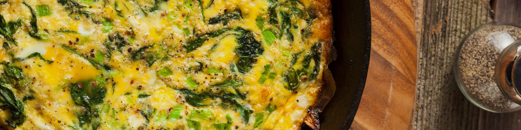 Ricetta di primavera: frittata vegetariana agli agretti