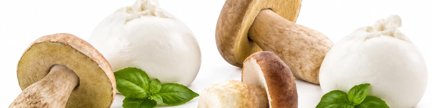 Ricetta autunnale: risotto allo zafferano con funghi porcini e burrata