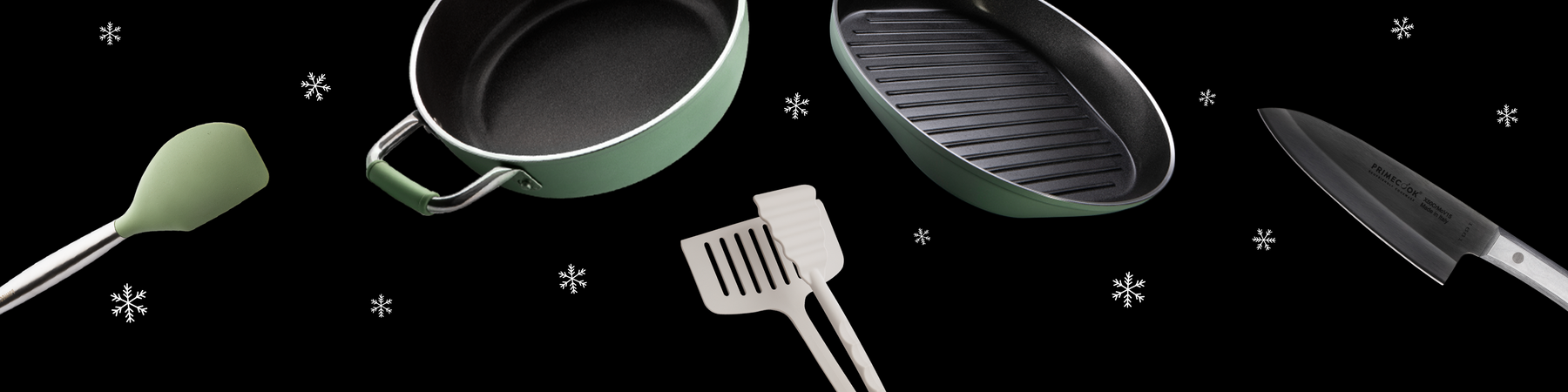 Idea regalo di Natale: pentole antiaderenti, coltelli e utensili Made in Italy