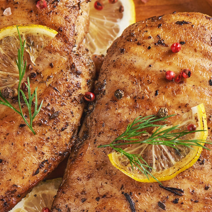 Ricetta light: pollo al limone con mix di verdure estive