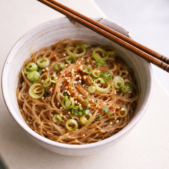 Ricetta detox dopo le feste: spaghetti di soia con verdure