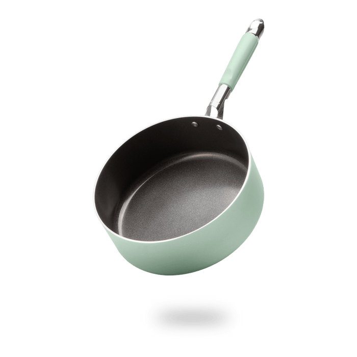Primecook - Pentole Antiaderenti di Alta Qualità Risottiera tegame alto 1 manico 24 Cm