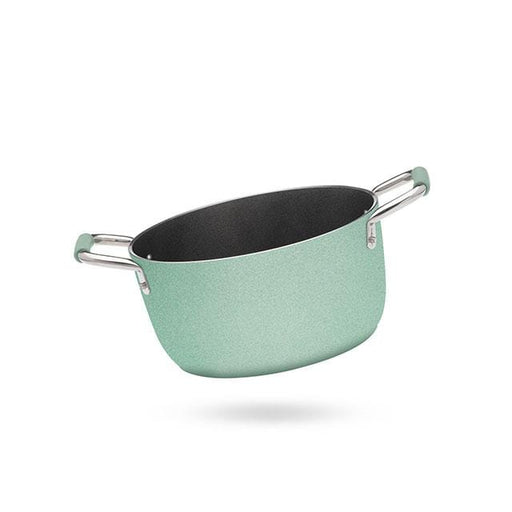 Primecook - Pentole Antiaderenti di Alta Qualità Casseruola antiaderente alta 2 maniglie 28 Cm