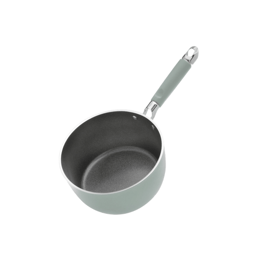 Primecook - Pentole Antiaderenti di Alta Qualità LUCIA - Set 1 casseruola 20 cm e 1 tegame 28 cm antiaderenti Smeralda con coperchi