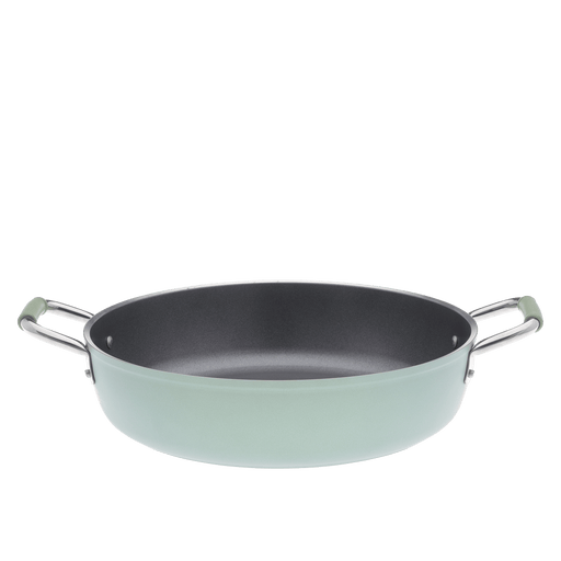 Primecook - Pentole Antiaderenti di Alta Qualità Tegame antiaderente basso 32 cm Personalizzabile