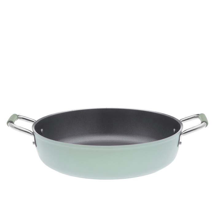 Primecook - Pentole Antiaderenti di Alta Qualità Tegame antiaderente basso 32 cm Personalizzabile