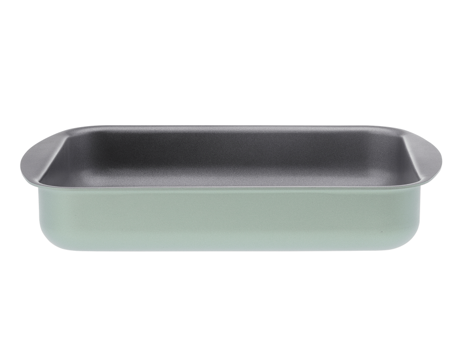 Primecook - Pentole Antiaderenti di Alta Qualità Teglia Antiaderente Alta Rettangolare 31x23x6,5 Cm Personalizzabile