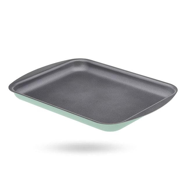 Teglia Antiaderente Rettangolare Bassa 35X27X3 Cm— Primecook