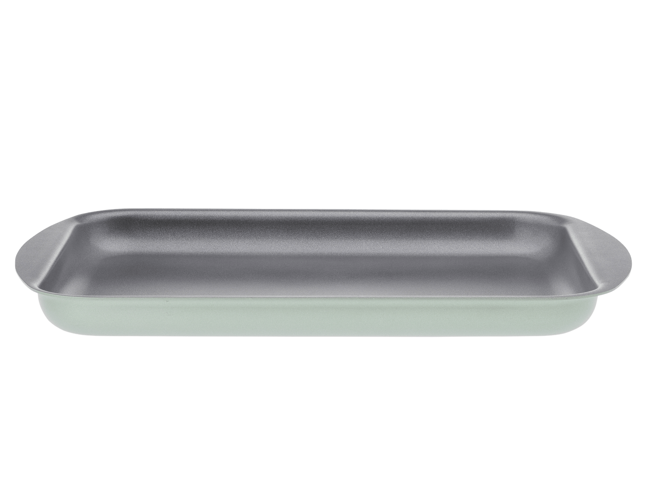 Primecook - Pentole Antiaderenti di Alta Qualità Teglia Antiaderente Rettangolare Bassa 35X27X3 Cm Personalizzabile